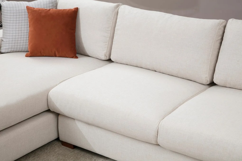 Corner Sofa Loop 17 White