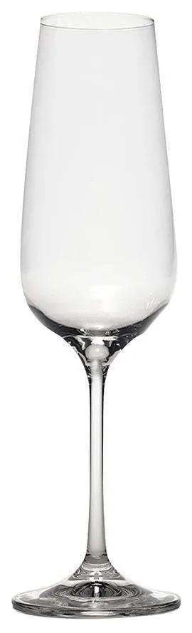 Ποτήρι Σαμπάνιας Scaligero SG01900 190ml Clear Zafferano Κρύσταλλο