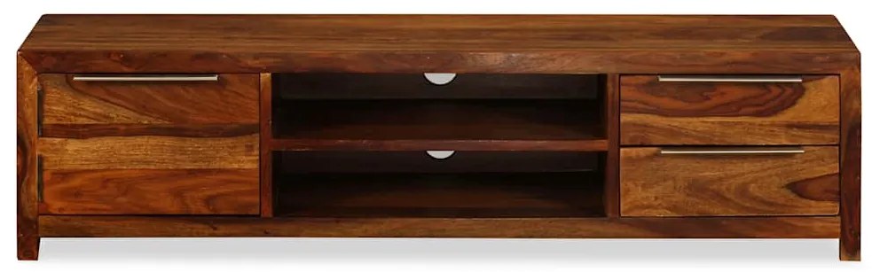 vidaXL Έπιπλο Τηλεόρασης 120 x 30 x 30 εκ. από Μασίφ Ξύλο Ακακίας
