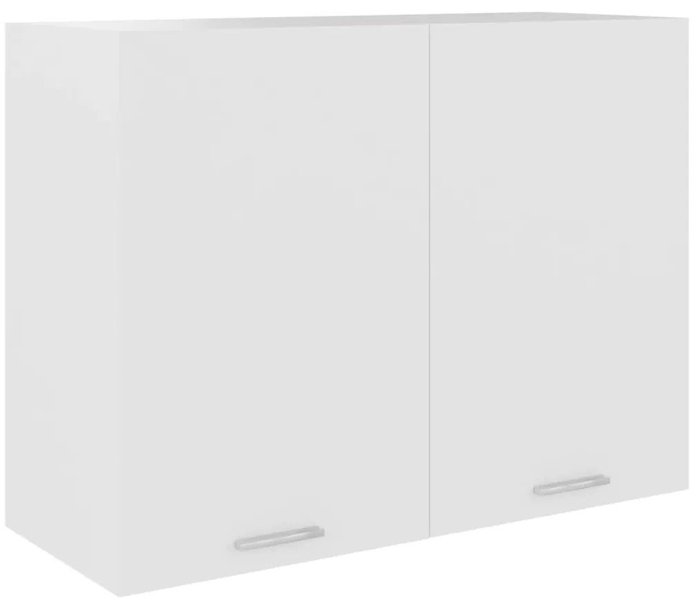 vidaXL Κρεμαστό Ντουλάπι "Lyon" Λευκό 80x31x60 εκ. από Τεχνητό Ξύλο