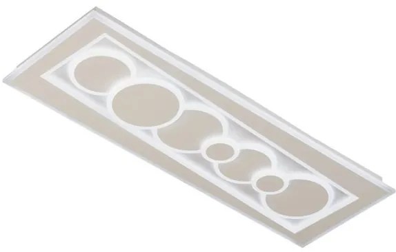 Πλαφονιέρα Φωτιστικό Οροφής LED 42W Ratio Λευκό 2700-6500K 21413 Fischer Honsel-21413-Λευκό 21413