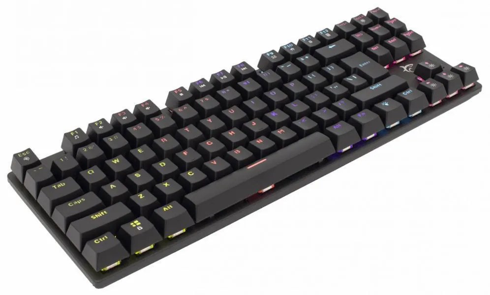 WHITE SHARK MECHANICAL US KEYBOARD COMMANDOS BLUE SWITCH