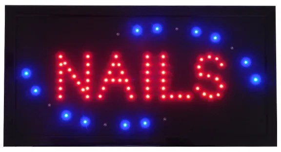 Φωτιστικό LED Σήμανσης NAILS με Διακόπτη ON/OFF και Πρίζα 230v 48x2x25cm GloboStar 96304