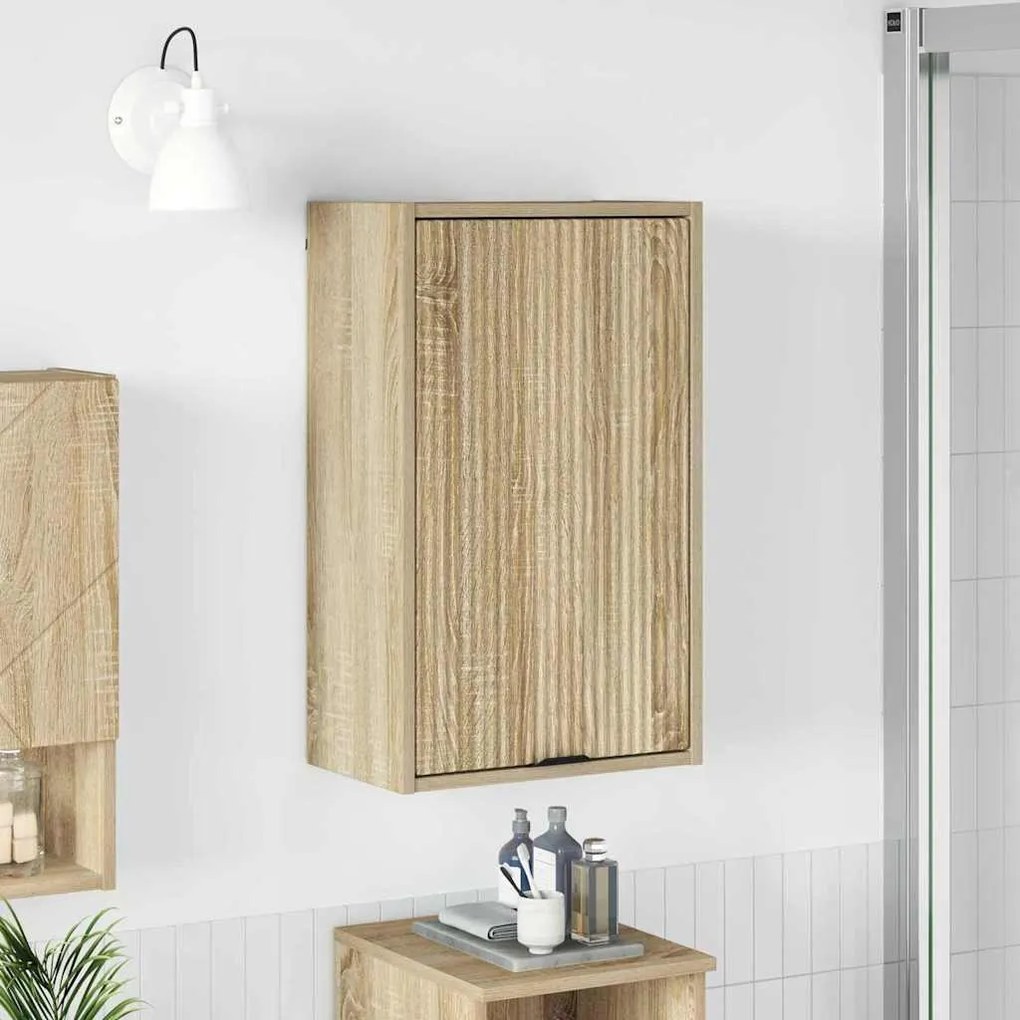 Ντουλάπι Μπάνιου Επιτοίχιο Δρύς Sonoma 39 x 23,5 x 65 εκ.