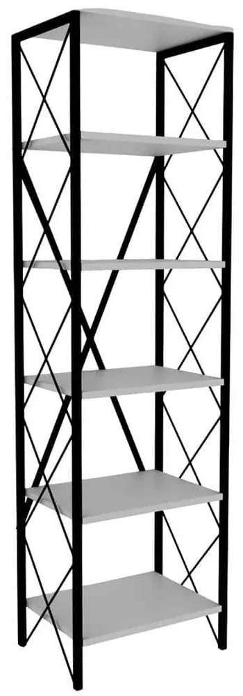 Ραφιέρα Δαπέδου Suadiye 854KLN3614 50x30x180cm White