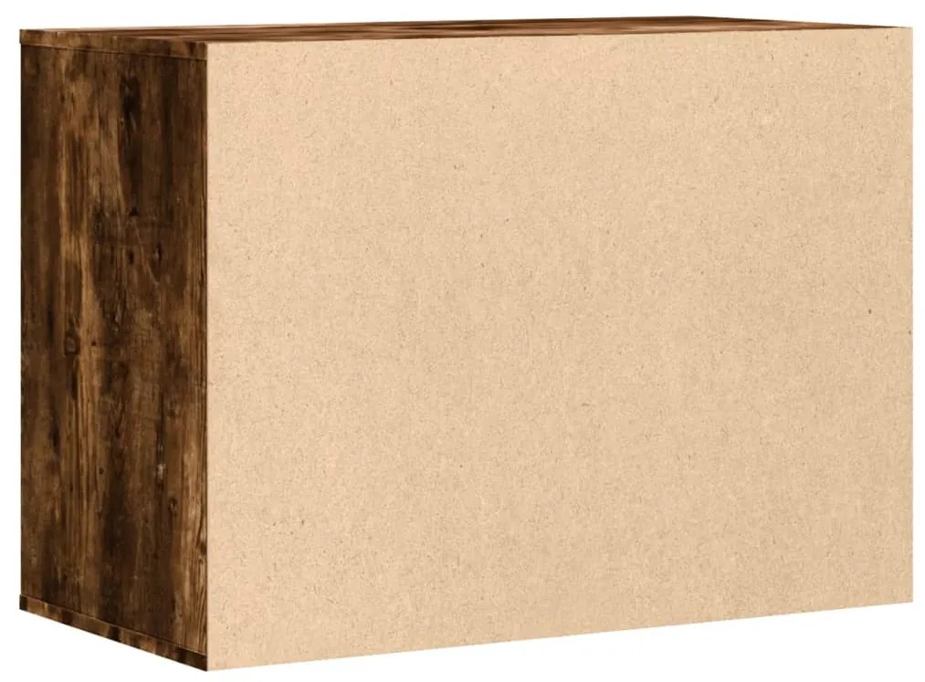 vidaXL Συρταριέρα Καπνιστή Δρυς 80x41x58 εκ. από Επεξεργ. Ξύλο