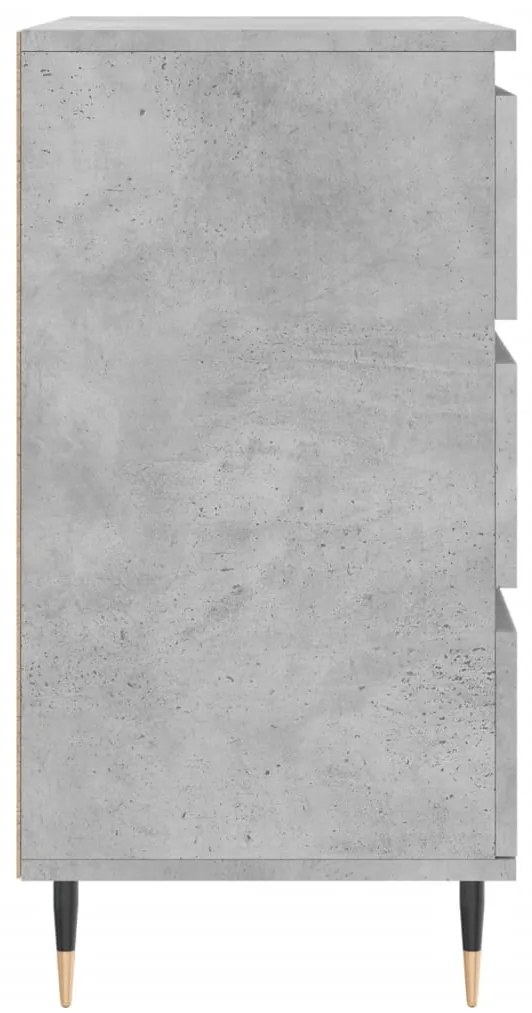 vidaXL Ντουλάπι Γκρι Σκυροδέματος 60x35x70 εκ. Επεξεργασμένο Ξύλο