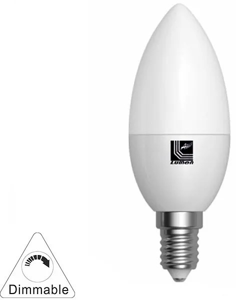 Adeleq Led Λάμπα Κεράκι Ε14 6W 230V Ντιμαριζόμενο Θερμό 3000Κ 13-14026009