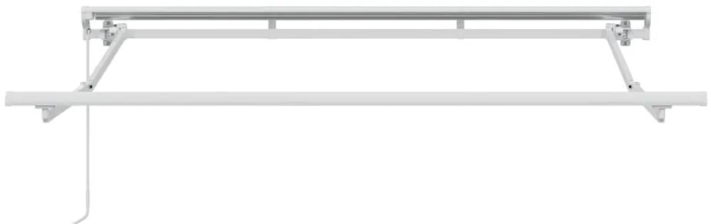 vidaXL Σκελετός Τέντας Λευκό 2.5 x 2 m