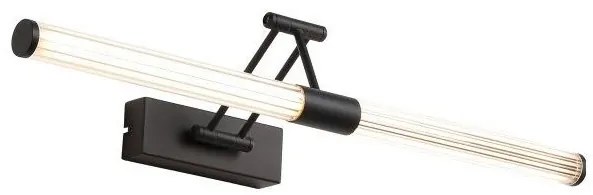 Απλίκα Φωτιστικό Μπάνιου LED 18W 4000Κ Spotlight-6845-Μαύρο 6845