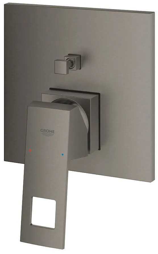 Εξωτερικά μέρη μπαταρίας λουτρού Grohe Eurocube-Anthraki Mat