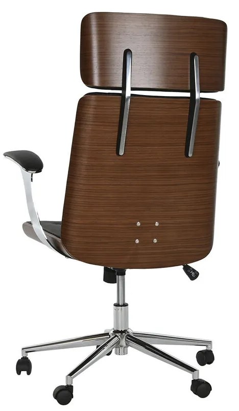 Καρέκλα Γραφείου Home ESPRIT Μαύρο