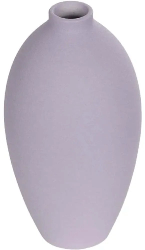 Βάζο Amethyst 21267 8x8x14cm Purple GloboStar Κεραμικό