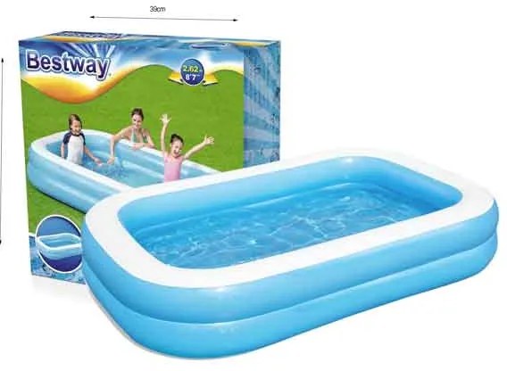 Bestway Πισίνα Φουσκωτή 262x175x51εκ #54006 - Bestway pool