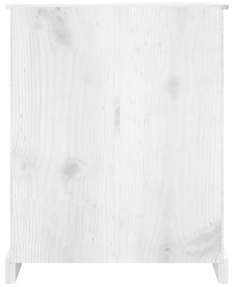 vidaXL Βιβλιοθήκη 30 Επ. Μεξικ. Στιλ Corona Λευκό 81x29x150 εκ.
