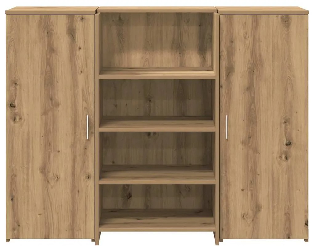 vidaXL Γραφείο υποδοχής 135x50x103,5 εκ. Επεξεργασμένο Ξύλο