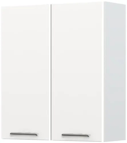Ντουλάπι κρεμαστό Modena V9-80-2K-Λευκό - Λευκό γυαλιστερό - 80.00Χ32.00Χ91.00cm