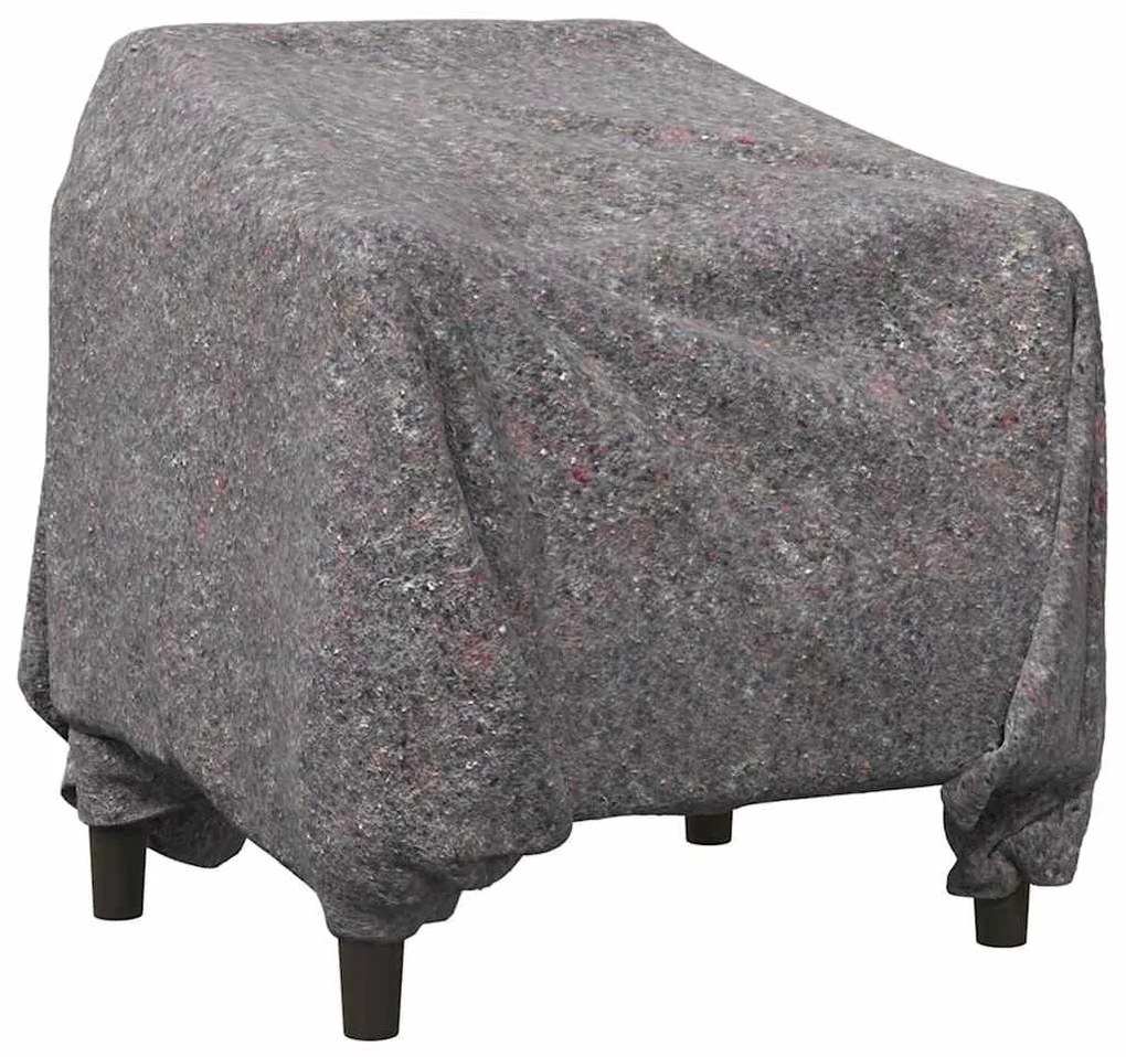 vidaXL Κουβέρτες Μετακόμισης 5 pcs Γκρι 150 x 200 cm ύφασμα