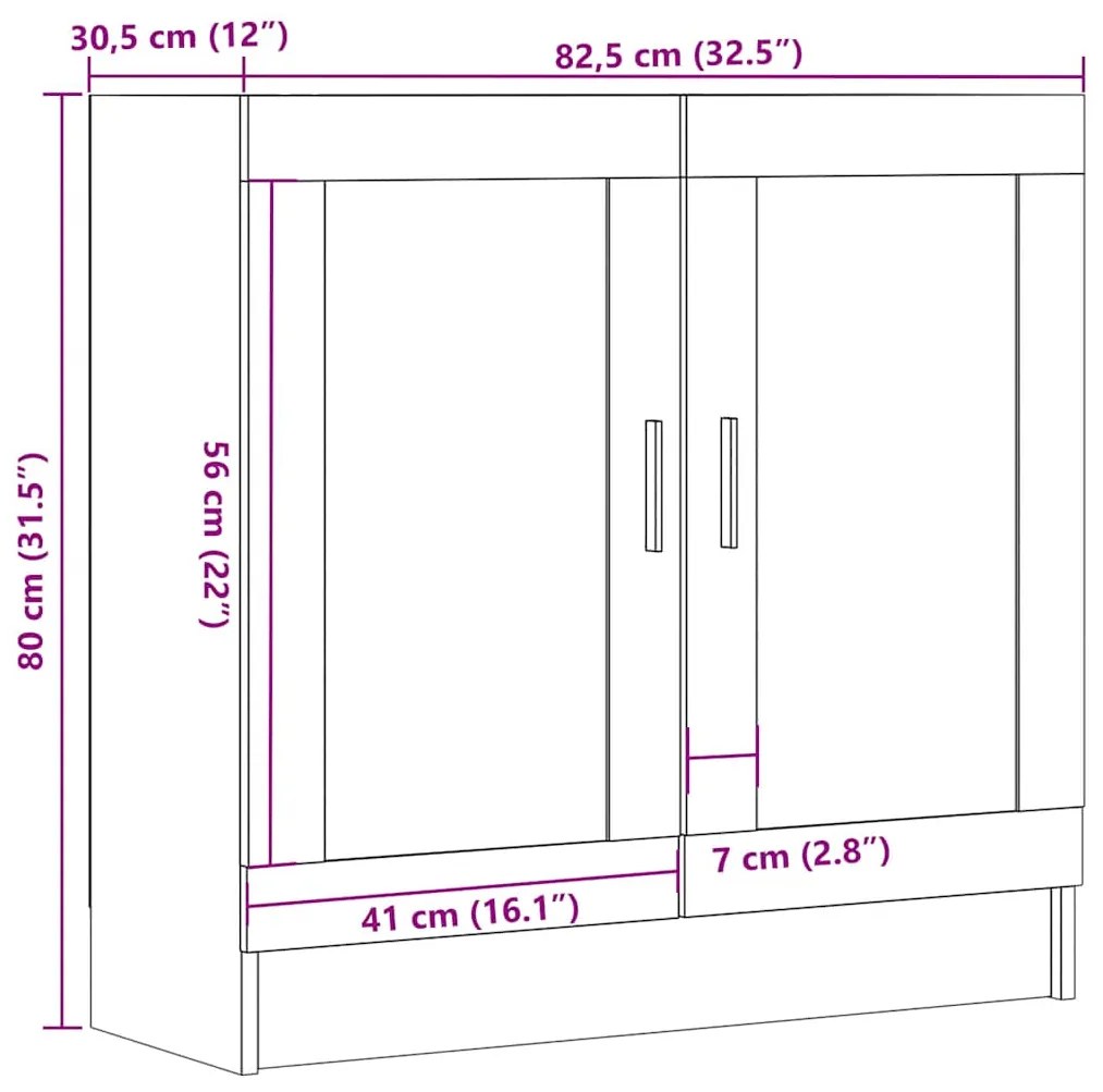 ΒΙΒΛΙΟΘΗΚΗ ΠΑΛΙΟ ΞΥΛΟ 82,5 X 30,5 X 80 ΕΚ. ΜΟΡΙΟΣΑΝΙΔΑ 856154