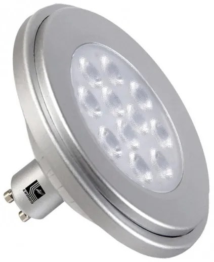 Λάμπα LED 12W AR111 GU10 αλουμινίου ασημί 230V LUMEN 13-111120