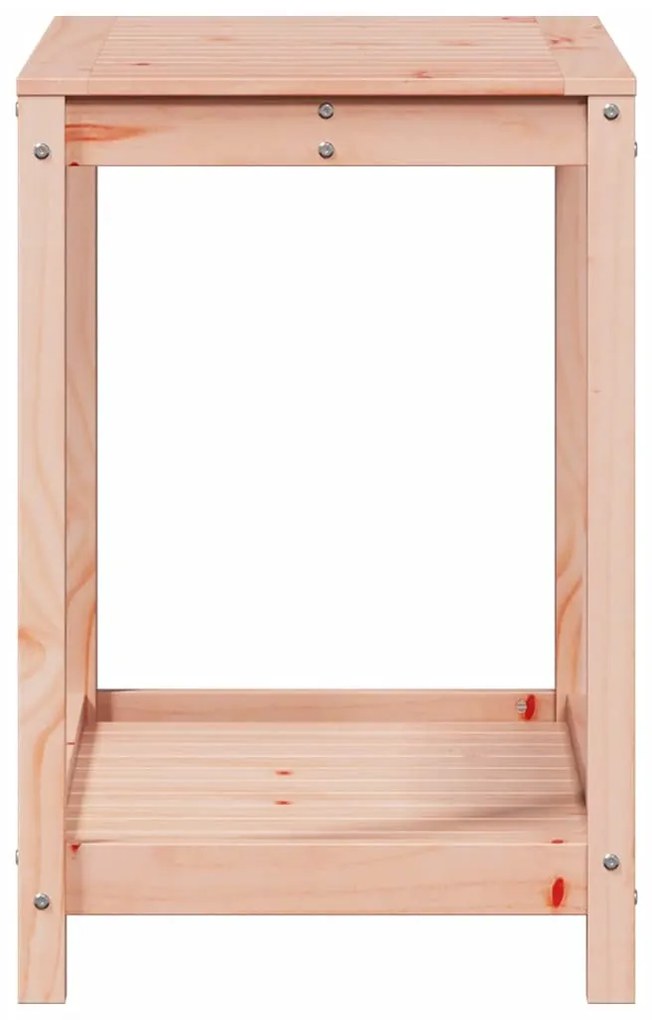 vidaXL Τραπέζι Κηπουρικής με Ράφι 82,5x50x75 εκ. Μασίφ Ψευδοτσούγκα