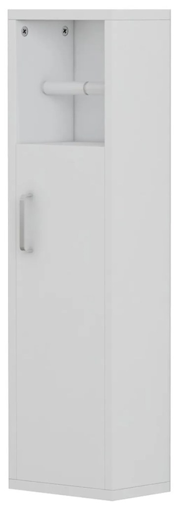 Ντουλάπι μπάνιου DAMIEN C9025.12 Μελαμίνη Λευκή 20x13x70Y εκ. 20x13x70 εκ.