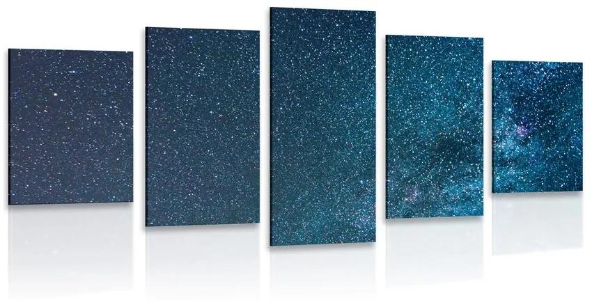 Εικόνα 5 μερών Γαλαξίας ανάμεσα στα αστέρια - 100x50