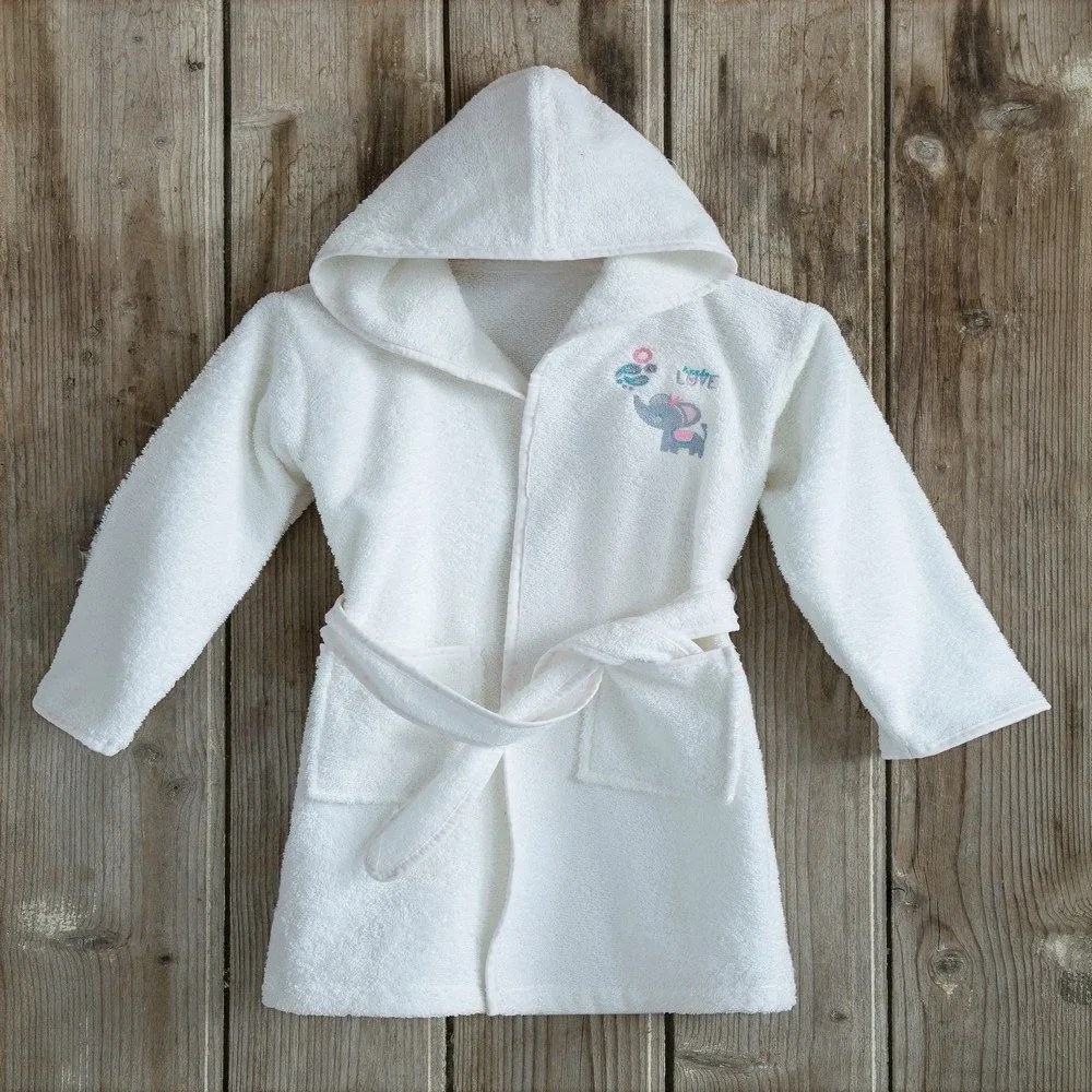 Μπουρνούζι Βρεφικό Little Love White Nima