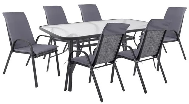 Intrahome ΣΕΤ ΤΡΑΠΕΖΑΡΙΑΣ 7ΤΜΧ ΚΑΡΕΚΛΕΣ ΜΕ ΜΑΞΙΛΑΡΙ &amp; ΤΡΑΠΕΖΙ 160CASABLANCABU_DHCASABLANCABI90 .02 ΚΑΦΕ intraho-0008739