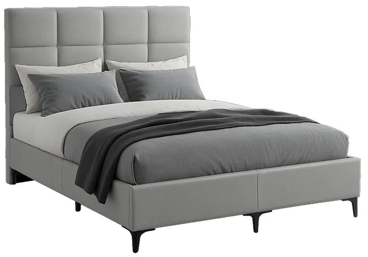 Intrahome Κρεβάτι Melei Intrahome ύφασμα σε γκρι απόχρωση 160x200εκ | SKU: INTRAPA-434111134