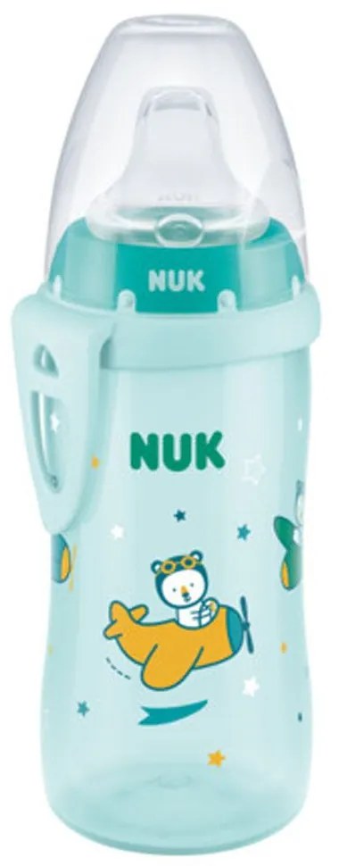 Παγουράκι Παιδικό Active Cup 10751082 300ml Green Nuk 300ml Plastic