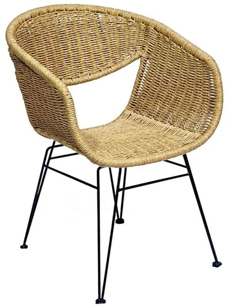Πολυθρόνα Havana 22-0079 59x64x80cm Natural
