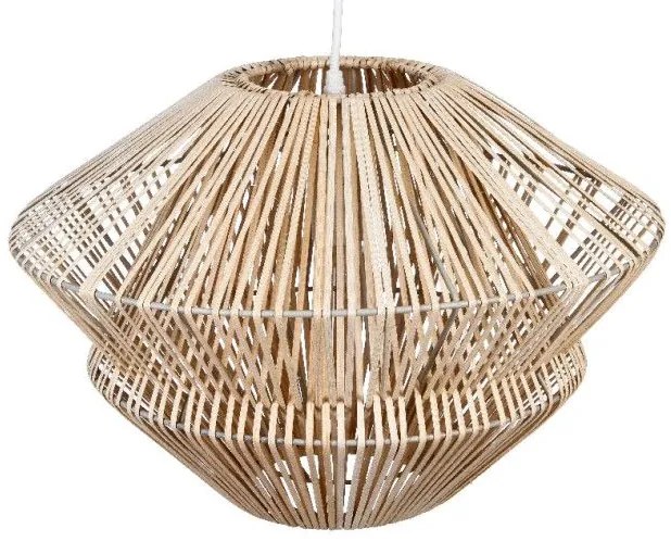 Φωτιστικό οροφής μονόφωτο PWL-1102 Pakoworld Ε27 μπεζ Φ44x31εκ 199-000455 Μπεζ
