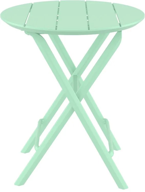 HELEN OPALINE GREEN Φ60X74εκ. ΤΡΑΠΕΖΙ ΠΤΥΣ/ΝΟ ΠΟΛ/ΝΙΟΥ