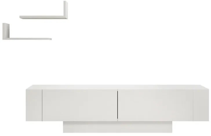 ΕΠΙΠΛΟ ΤΗΛΕΟΡΑΣΗΣ MATERA MEGAPAP ΧΡΩΜΑ ΛΕΥΚΟ 150X31,5X41,6ΕΚ.