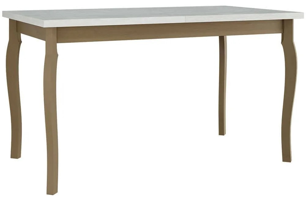 Τραπέζι Επεκτεινόμενο Albe 162703519 140/180x80x78cm Sonoma-White ABS,Wood
