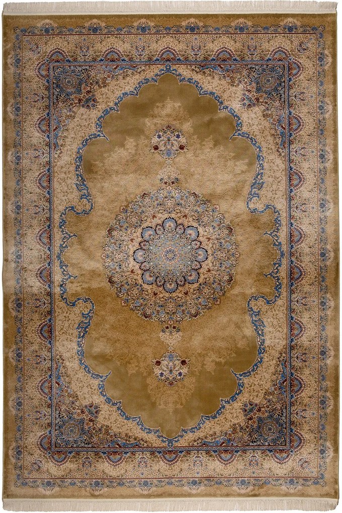 Χαλί Sarouk 19042 071 Beige-Multi Βιοκαρπέτ 160X230cm