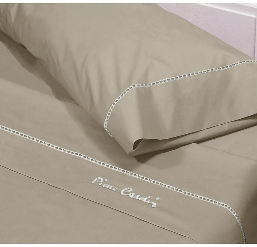Σετ σεντονια Pierre Cardin ARCADIA Καφέ Kρεβάτι 90 εκ