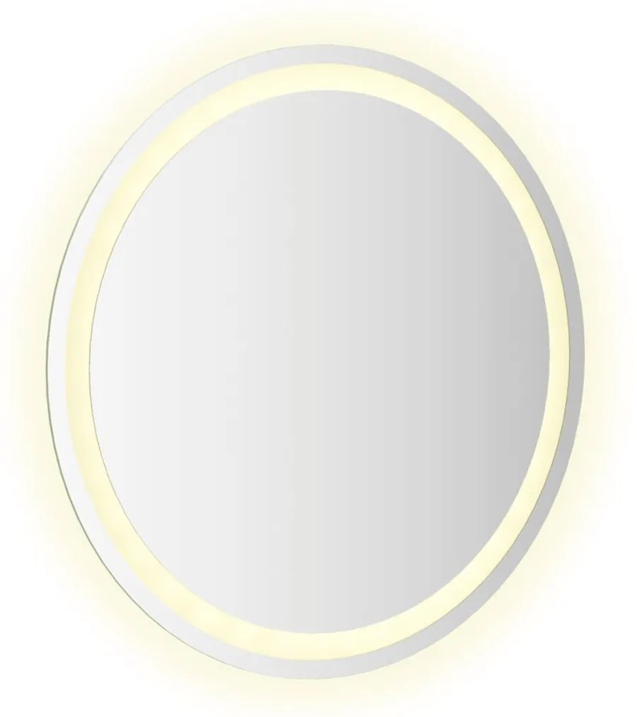 Καθρέφτης Μπάνιου LED Στρογγυλός 60 εκ. - Διαφανές