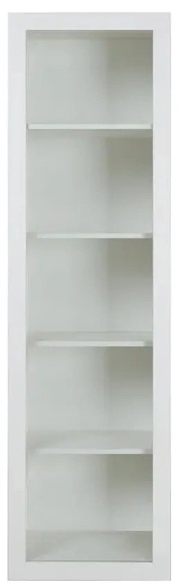 MATIS Βιτρίνα στήλη Wood 55 Άσπρη Matis550509