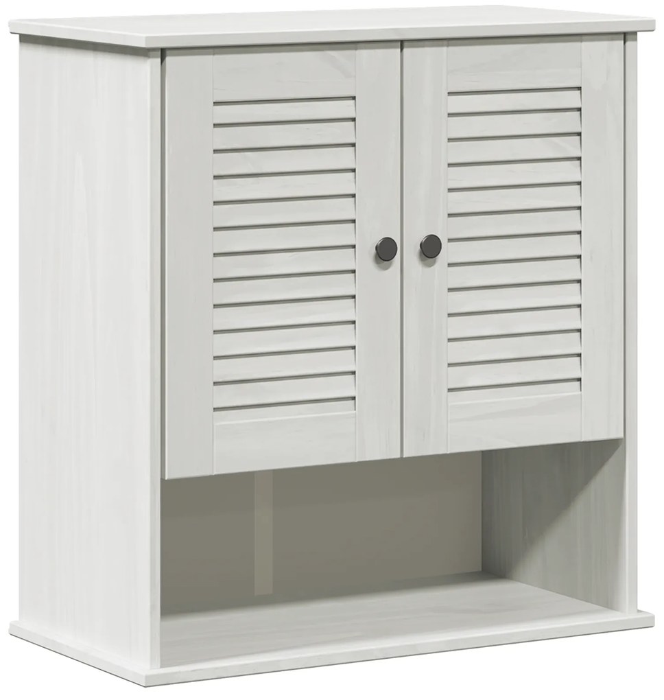 vidaXL Κρεμαστό Ντουλάπι Μπάνιου Λευκό 67.5 x 34 x 71.5 εκ