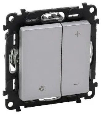Ρυθμιστής Φωτισμού Dimmer UNIVERSAL Αλουμίνιο Valena Life 752362 Legrand-752362-Αλουμίνιο 752362