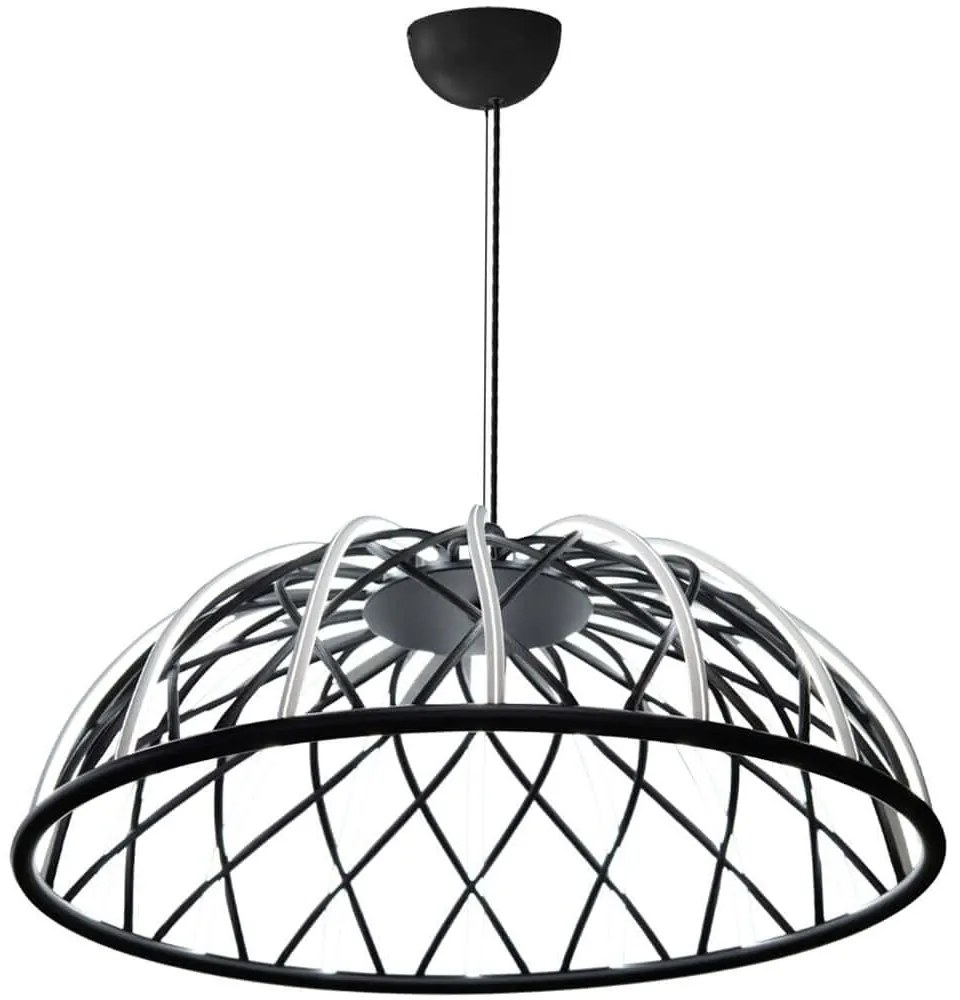 Φωτιστικό Οροφής 414LRC2042 Φ76x120cm Led 7000lm 70W 3000K Black Opviq