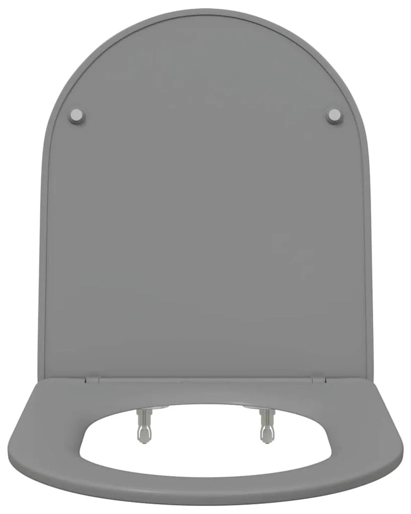 vidaXL Λεκάνη Γκρι 44 x 36,4 x 3,4 εκ. Δυροπλάστ