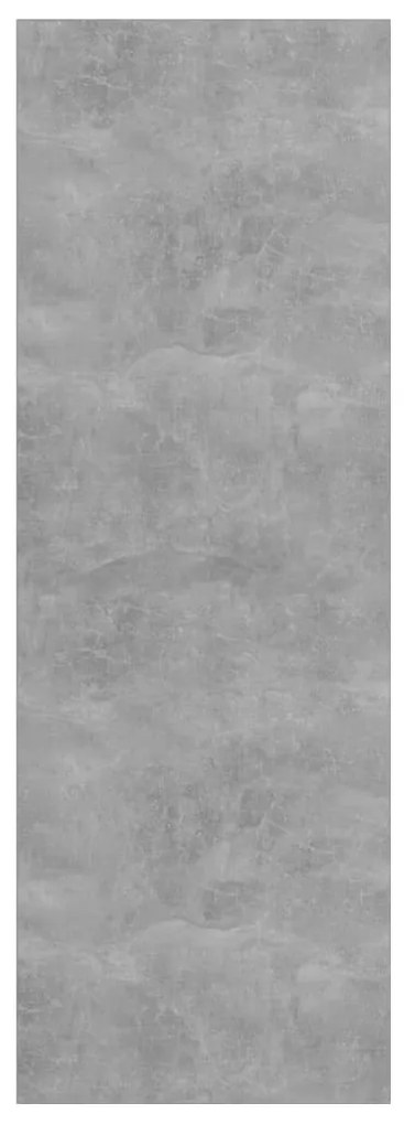 vidaXL Έπιπλο Τηλεόρασης Κρεμαστό Γκρι Σκυρ. 37x37x107 εκ. Επεξ. Ξύλο