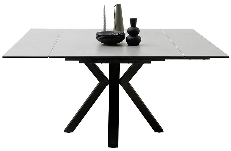 Bali Καρεκλα Relax Μαύρη + Υποπόδιο 83x86x102 cm