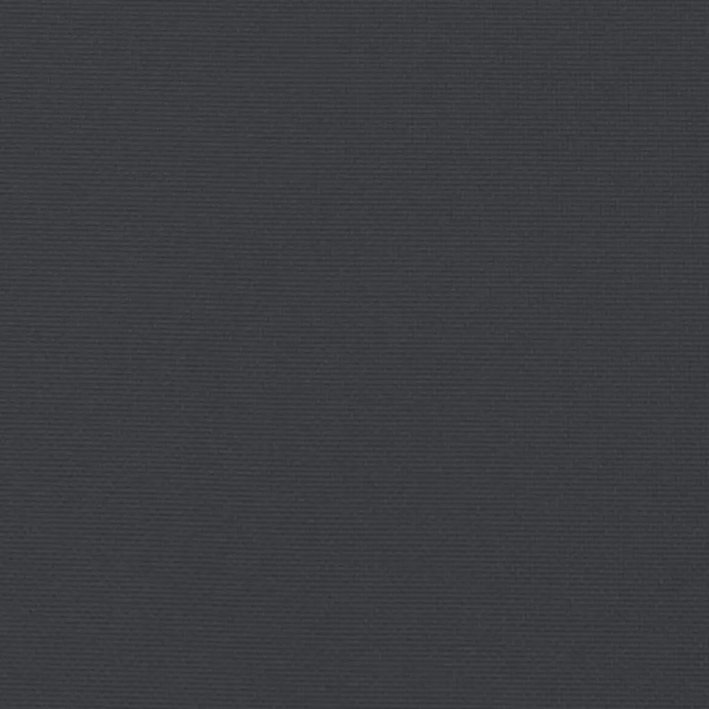 vidaXL Μαξιλάρι Πάγκου Κήπου Μαύρο 180x50x7 εκ. Ύφασμα Oxford