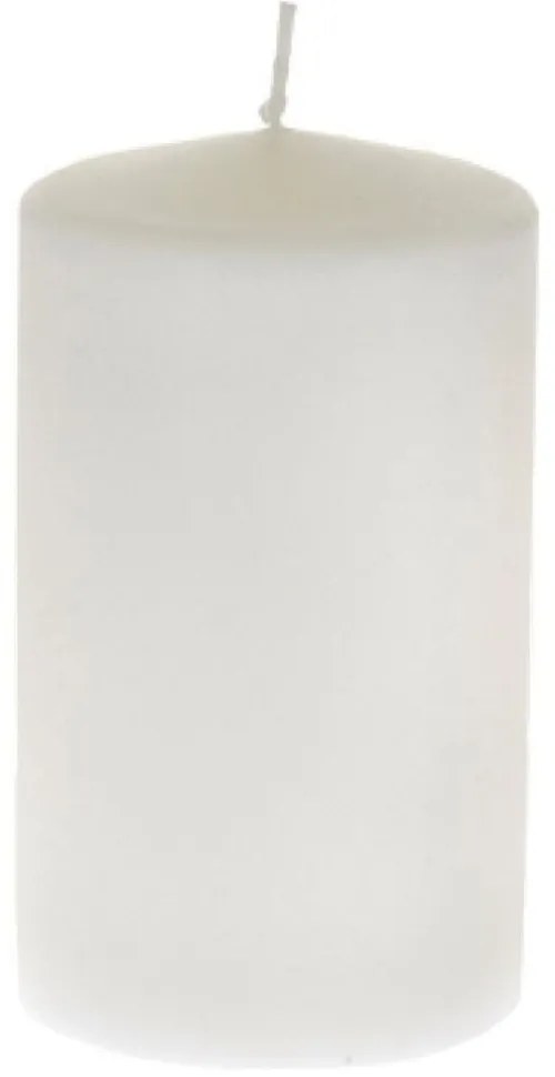Κερί Κύλινδρος 16511 8x14cm White Παραφίνη