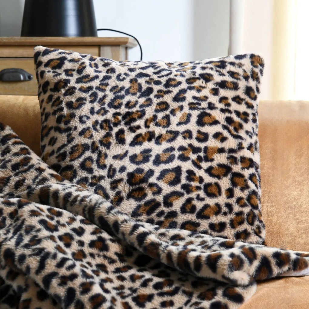 Διακοσμητικό Μαξιλάρι Fleece (45x45) S-F Fauves Camel C1D939002