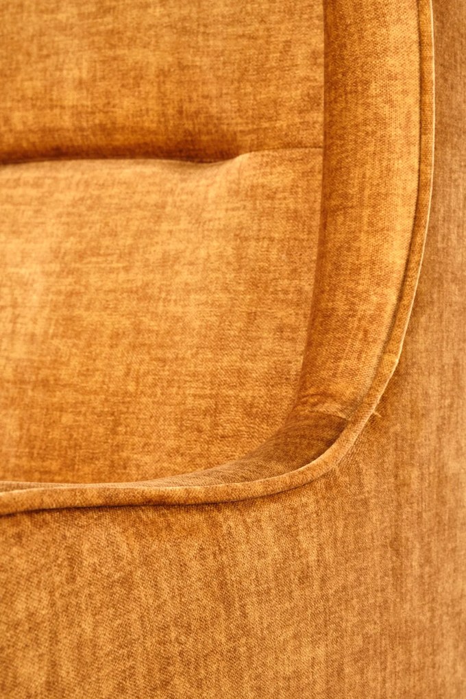 CHESTER leisure chair, color: honey (fabric 9. Amber) DIOMMI V-PL-CHESTER_2-FOT-MIODOWY